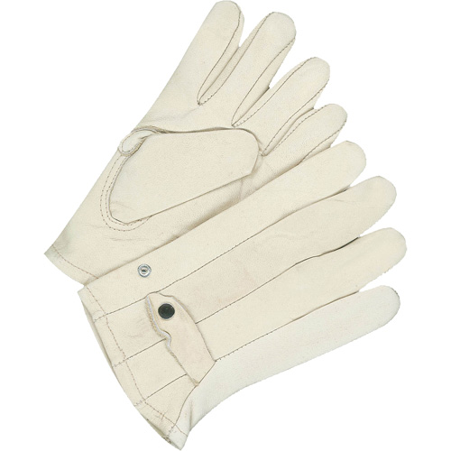 Gants classiques de cordeur, 8, Paume Cuir fleur de vache Les Fournitures Industrielles Méga