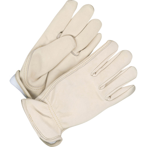 Gants de conducteur isol&eacute;s pour femmes, 8, Paume en Cuir fleur de vache, Molleton Les Fournitures Industrielles Méga