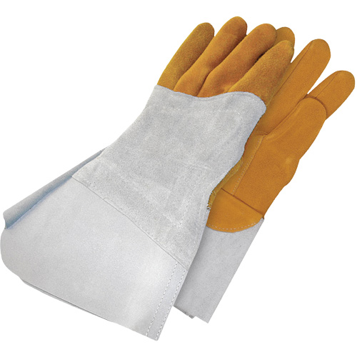 Gander Brand Reverse Grain TIG Welder Gloves, Grain Deerskin, Size 10 Les Fournitures Industrielles Méga