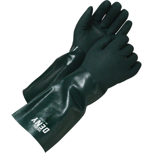 Deny 18" Coated Gloves, One Size, PVC Coating Les Fournitures Industrielles Méga