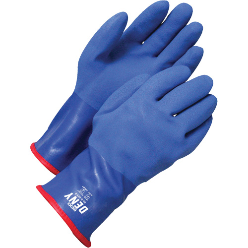 Gants enduits Deny, Taille 10, 12" lo, PVC, Doublure en Acrylique Les Fournitures Industrielles Méga