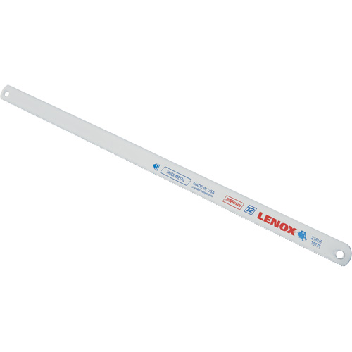 Hacksaw Blades, Bi-Metal, 12" L, 18 TPI Les Fournitures Industrielles Méga