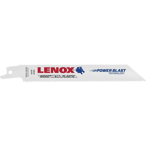 Lames de scie alternative dusage g&eacute;n&eacute;ral, Bim&eacute;tal, 10 Dents par pouce, 8" lo x 3/4" la Les Fournitures Industrielles Méga