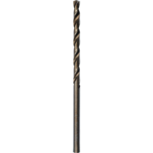 Heavy-Duty Jobber Drill Bit, High Speed Cobalt, 1/8", 2-3/4" L, 1-5/8" Flute, 135° Point Angle Les Fournitures Industrielles Méga