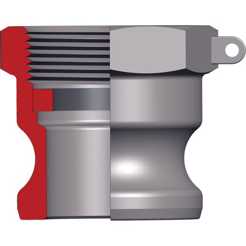 Adaptateur &agrave; came et cannelure Dixon Les Fournitures Industrielles Méga