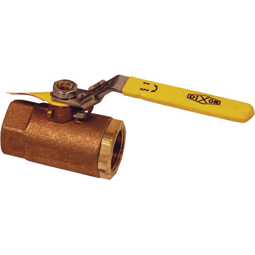 Safety-Vented Ball Valve, Bronze, Manual, FNPT x FNPT Les Fournitures Industrielles Méga