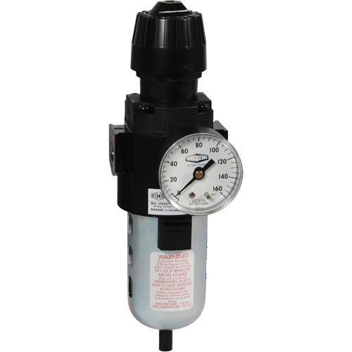 Filtre et r&eacute;gulateur compact Wilkerson, 1/2" NPT, PSI max. de 150 psi, Standard Les Fournitures Industrielles Méga