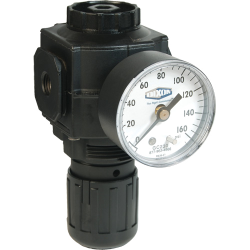 R&eacute;gulateur compact de s&eacute;rie 1, 1/2" NPT, PSI max. de 150 psi, Standard Les Fournitures Industrielles Méga