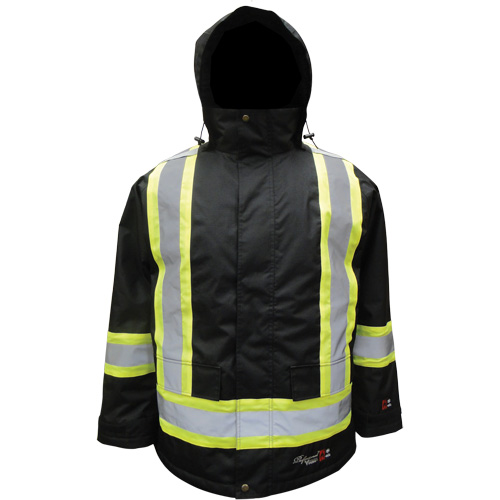Parka isol&eacute; Journeyman, 3T-Grand, Noir Les Fournitures Industrielles Méga