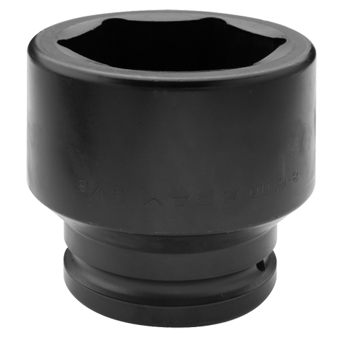 Socket, Impact, 3-1/8", 1-1/2" Drive, 6 Points Les Fournitures Industrielles Méga