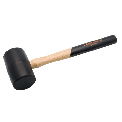 Maillet en caoutchouc, 1 lb, Prise en Bois, 11-3/4" lo Les Fournitures Industrielles Méga