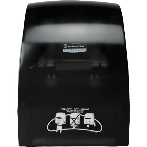 Distributeur de serviettes en rouleaux durs Sanitouch, Manuel, 12,63" la x 10,2" p x 16,13" h Les Fournitures Industrielles Méga
