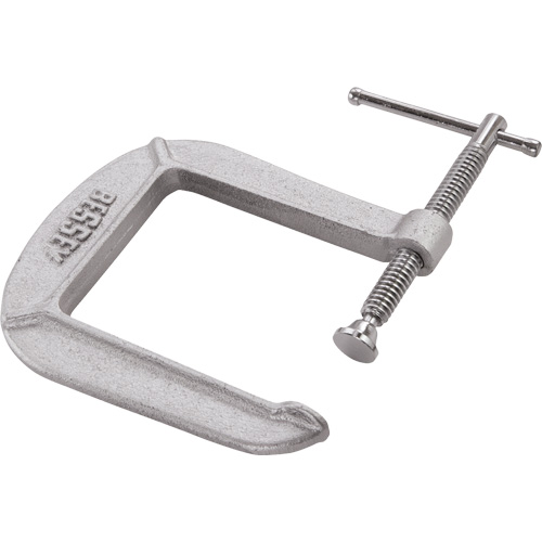 Serre-joint en C de s&eacute;rie l&eacute;g&egrave;re, Capacit&eacute; de 3" (76 mm), Profondeur de gorge de 4-1/2" (114 mm) Les Fournitures Industrielles Méga