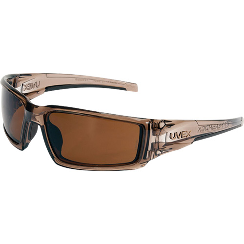 Lunettes de s&eacute;curit&eacute; Uvex Hypershock, Lentille Espresso, Anti-&eacute;gratignures/Polaris&eacute;, ANSI Z87+ Les Fournitures Industrielles Méga