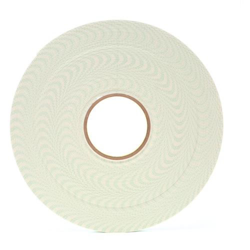 Ruban double face en mousse d'ur&eacute;thane, 33 m (108') lo x 12,7 mm (1/2") la, 62 mils, Ur&eacute;thane Les Fournitures Industrielles Méga