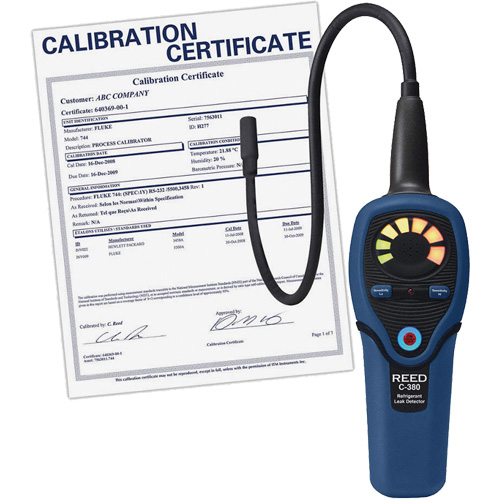Refrigerant Leak Detector with Calibration Certificate Les Fournitures Industrielles Méga