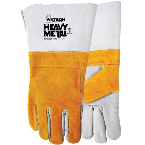 Cow Town Flame-Resistant Gloves, Split Cowhide, Size Small Les Fournitures Industrielles Méga
