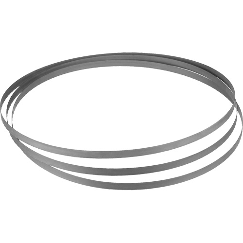 Lame de scie &agrave; ruban portative, Bim&eacute;tal, 44-7/8" lo x 1/2" la x &eacute;paisseur 0,025", 18 dents par pouce Les Fournitures Industrielles Méga