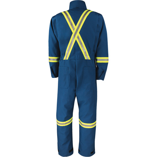 Dupont Nomex&reg; IIIA Deluxe Coveralls, Size 3X-Large (Tall), Royal Blue, 6 cal/cm² Les Fournitures Industrielles Méga