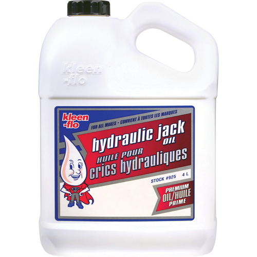 Huile hydraulique pour cric, 4 L, Cruche Les Fournitures Industrielles Méga