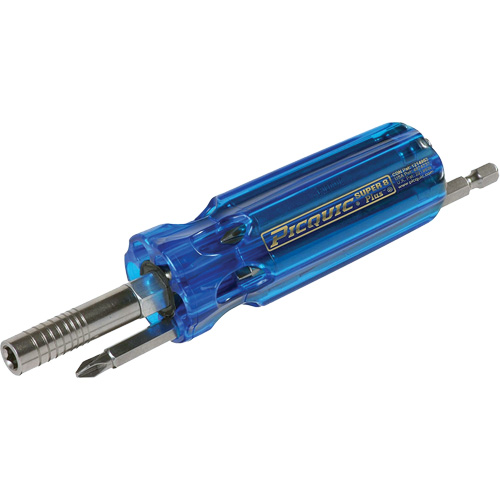 Tournevis multi embouts Super 8 Plus, Prise Plastique Les Fournitures Industrielles Méga
