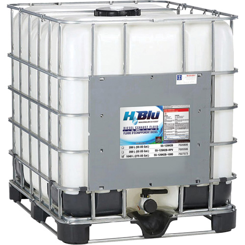 Fluide pour &eacute;chappement diesel Air1, 1040 L, R&eacute;servoir GRV Les Fournitures Industrielles Méga