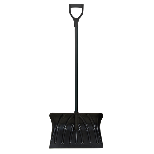 Poly Snow Shovel, Polypropylene Blade, 19-3/4" Wide, D-Grip Handle Les Fournitures Industrielles Méga