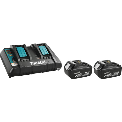 Ensemble de chargeur et batterie Les Fournitures Industrielles Méga