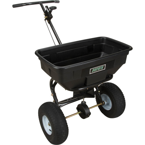Broadcast Spreader with Stainless Steel Hardware, 27000 sq. ft., 125 lbs. capacity Les Fournitures Industrielles Méga