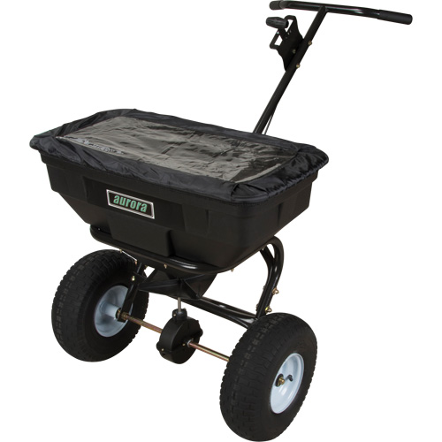 Broadcast Spreader with Stainless Steel Hardware, 27000 sq. ft., 125 lbs. capacity Les Fournitures Industrielles Méga