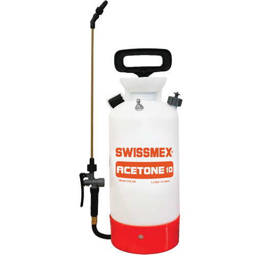 Acetone Handheld Sprayer, 1.3 gal. (5L), Polypropylene, 20" Wand Les Fournitures Industrielles Méga