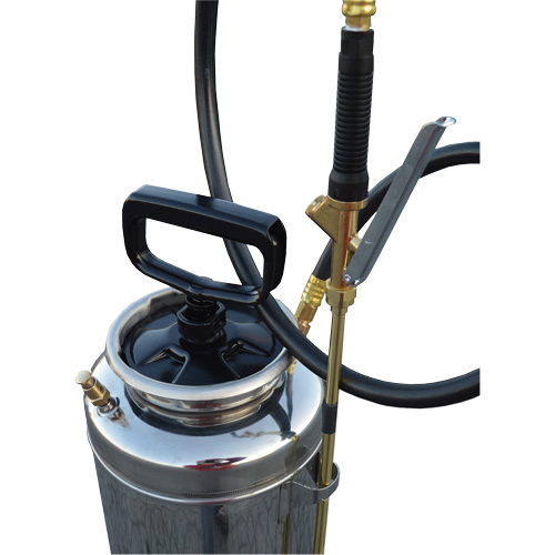 Vaporisateur de b&eacute;ton &agrave; compression s&eacute;rie industriel & entrepreneur, 3,5 gal. (16 L), Acier inoxydable, Lance de 24" Les Fournitures Industrielles Méga