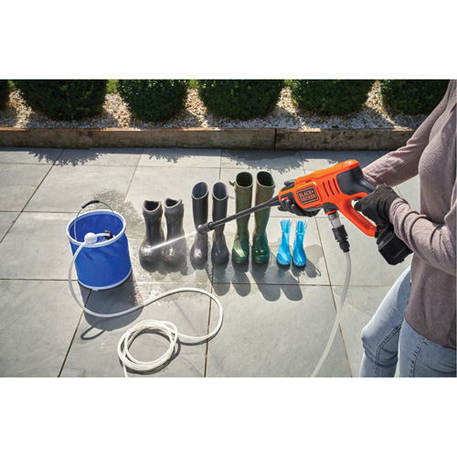Laveuse &agrave; pression, &agrave; pile, 350 psi, 0,5 gal./min Les Fournitures Industrielles Méga