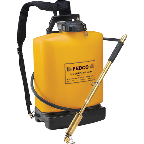 Pompe &agrave; incendie Fedco, 5 gal. (18,9 L), Plastique Les Fournitures Industrielles Méga