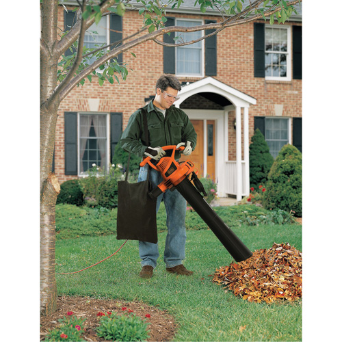 Leaf Blower/Vacuum/Mulcher, 210 MPH Output, Electric Les Fournitures Industrielles Méga