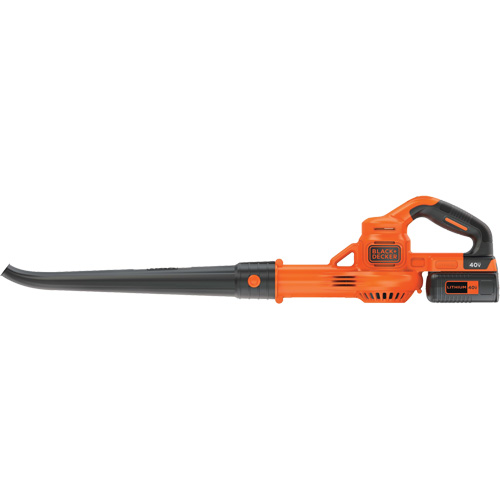 Max* Cordless Sweeper Kit, 40 V, 125 MPH Output, Battery Powered Les Fournitures Industrielles Méga