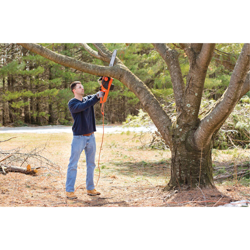 Chainsaw, 18", Electric Les Fournitures Industrielles Méga