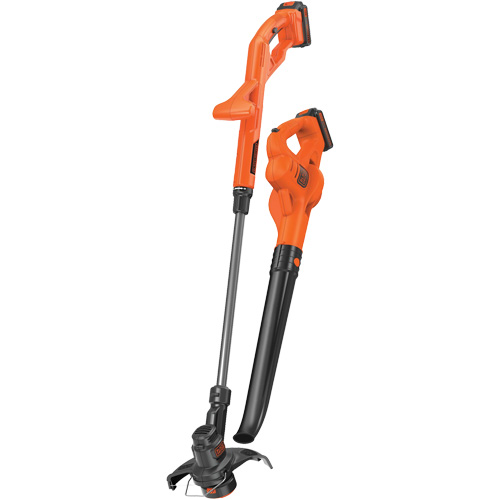Ensemble combin&eacute; coupe-bordure/taille-bordure et balayeuse pour surfaces rigides Max*, 10", &agrave; pile, 20 V Les Fournitures Industrielles Méga
