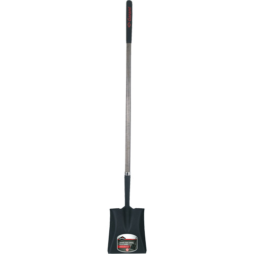Pelle carr&eacute;e, Bois, Manche en Droite ergonomique, Longueur 62" Les Fournitures Industrielles Méga