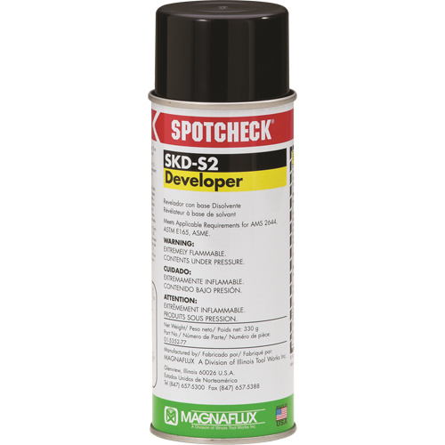 Spotcheck&reg; SKD-S2 Solvent Developer, Aerosol Can Les Fournitures Industrielles Méga