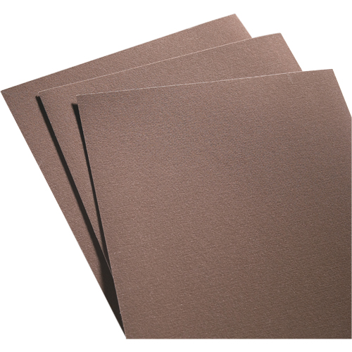 Papier abrasif en feuilles de tissu - Metalite K225, 9" x 11", Grain 40, Oxyde d'aluminium Les Fournitures Industrielles Méga