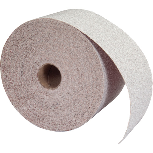 Abrasive No-Fil PSA Paper Roll, Aluminum Oxide, 2-3/4" W x 90' L, 120 Grit Les Fournitures Industrielles Méga
