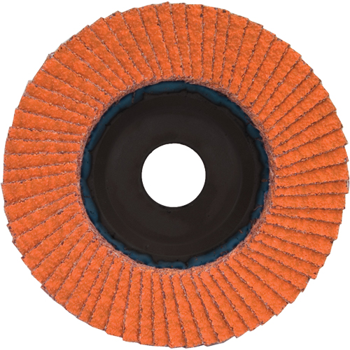 Flap Discs - Quick Trim SG Blaze R980P, 4-1/2" x 7/8", Type 27, 40 Grit, Ceramic Les Fournitures Industrielles Méga