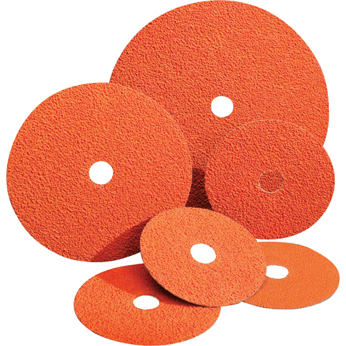 Blaze&reg; Fiber Discs, Ceramic Alumina, 24, 5" Dia x 7/8" Arbor Les Fournitures Industrielles Méga