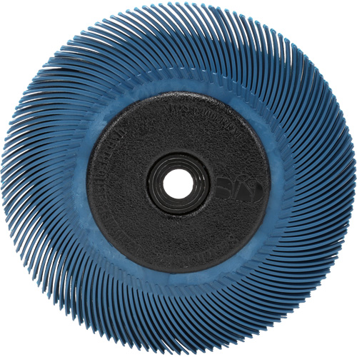 Scotch-Brite Radial Bristle Brush, Ceramic, 400 Grit, 6" Dia. Les Fournitures Industrielles Méga