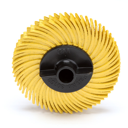 Scotch-Brite Radial Bristle Disc, Aluminum Oxide, 80 Grit, 2" Dia. Les Fournitures Industrielles Méga