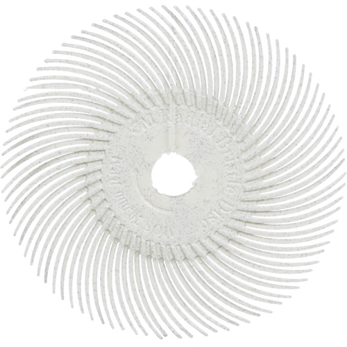 Scotch-Brite Radial Bristle Disc, Aluminum Oxide, 120 Grit, 3" Dia. Les Fournitures Industrielles Méga