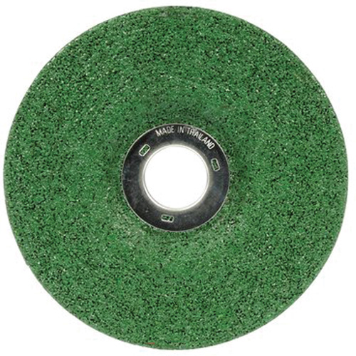 Green Corps Flexible Grinding Wheel, 5" x 1/4", 7/8" Arbor, Ceramic, Type 1 Les Fournitures Industrielles Méga