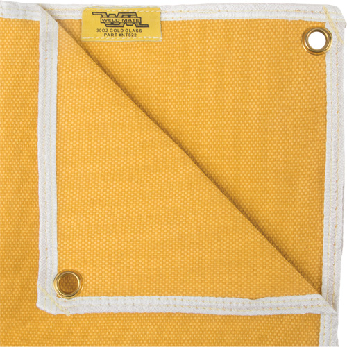 Couverture pour soudage en fibre de verre de 30 oz Lavashield, 6' la x 6' lo, R&eacute;sistance &agrave; la temp. 1000° F Les Fournitures Industrielles Méga