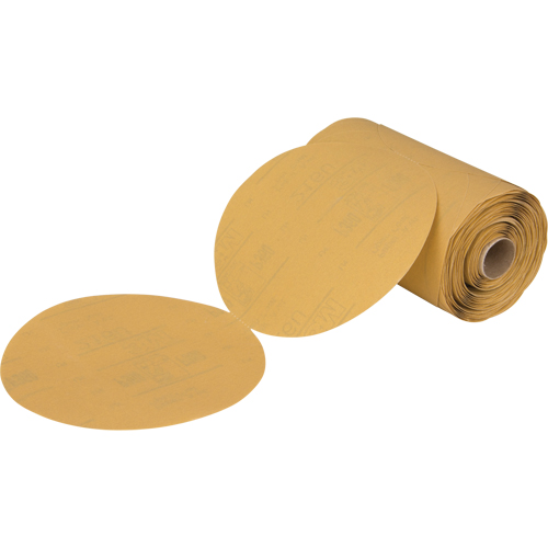 Stikit 216U Gold Paper Disc Roll, 6" Dia., P360 Grit, Aluminum Oxide Les Fournitures Industrielles Méga